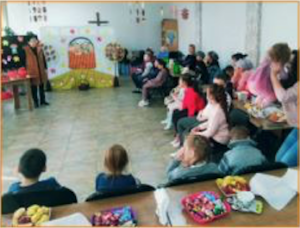 Fest für behinderte Kinder in Kirgisien
